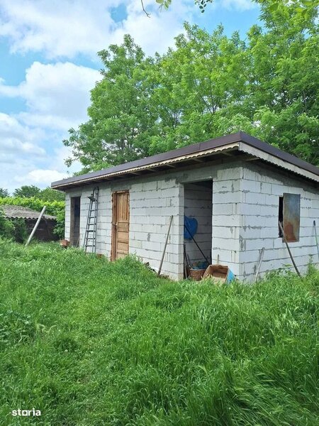 Muta-te la tara: teren 2500 mp, gradina si casa aproape de Bucuresti.